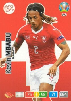 2020 Panini Euro 2020 Preview Adrenalyn XL #303 Kevin Mbabu