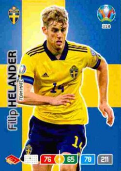 2020 Panini Euro 2020 Preview Adrenalyn XL #318 Filip Helander