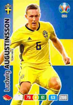 2020 Panini Euro 2020 Preview Adrenalyn XL #324 Ludwig Augustinsson