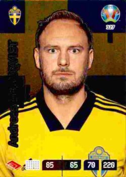 2020 Panini Euro 2020 Preview Adrenalyn XL #327 Andreas Granqvist