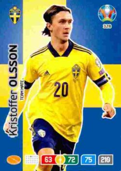 2020 Panini Euro 2020 Preview Adrenalyn XL #328 Kristoffer Olsson