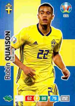 2020 Panini Euro 2020 Preview Adrenalyn XL #332 Robin Quaison