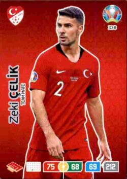 2020 Panini Euro 2020 Preview Adrenalyn XL #338 Zeki Celik