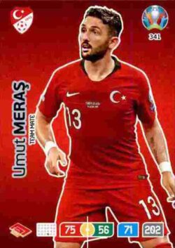 2020 Panini Euro 2020 Preview Adrenalyn XL #341 Umut Meras