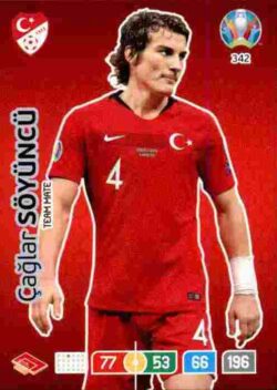 2020 Panini Euro 2020 Preview Adrenalyn XL #342 Caglar Soyuncu