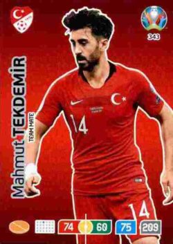 2020 Panini Euro 2020 Preview Adrenalyn XL #343 Mahmut Tekdemir