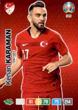 2020 Panini Euro 2020 Preview Adrenalyn XL #349 Kenan Karaman