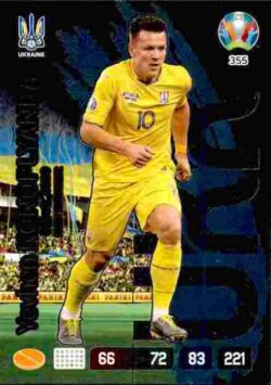 2020 Panini Euro 2020 Preview Adrenalyn XL #355 Yevhen Konoplyanka