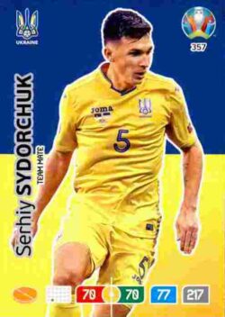 2020 Panini Euro 2020 Preview Adrenalyn XL #357 Serhiy Sydorchuk