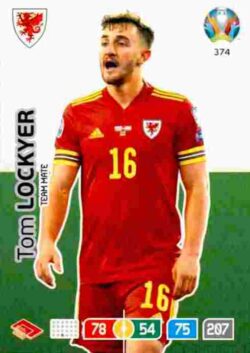 2020 Panini Euro 2020 Preview Adrenalyn XL #374 Tom Lockyer