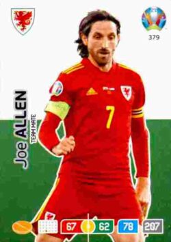 2020 Panini Euro 2020 Preview Adrenalyn XL #379 Joe Allen