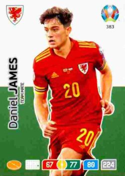 2020 Panini Euro 2020 Preview Adrenalyn XL #383 Daniel James