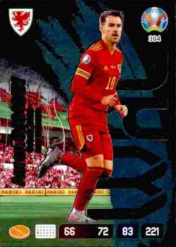 2020 Panini Euro 2020 Preview Adrenalyn XL #384 Aaron Ramsey