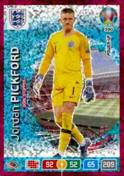 2020 Panini Euro 2020 Preview Adrenalyn XL #390 Jordan Pickford