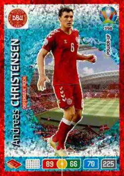 2020 Panini Euro 2020 Preview Adrenalyn XL #398 Andreas Christensen