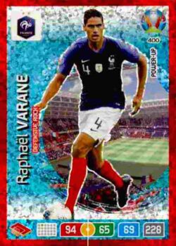 2020 Panini Euro 2020 Preview Adrenalyn XL #400 Raphael Varane