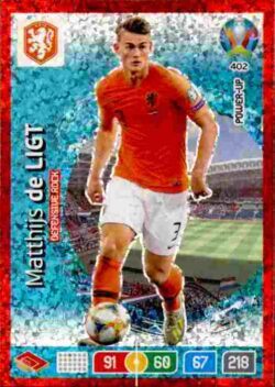 2020 Panini Euro 2020 Preview Adrenalyn XL #402 Matthijs de Ligt