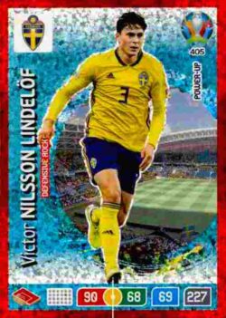 2020 Panini Euro 2020 Preview Adrenalyn XL #405 Victor Nilsson Lindelöf