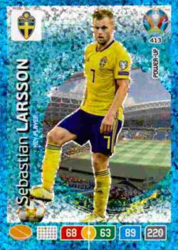 2020 Panini Euro 2020 Preview Adrenalyn XL #413 Sebastian Larsson