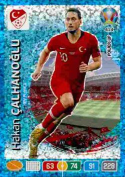 2020 Panini Euro 2020 Preview Adrenalyn XL #414 Hakan Çalhanoğlu