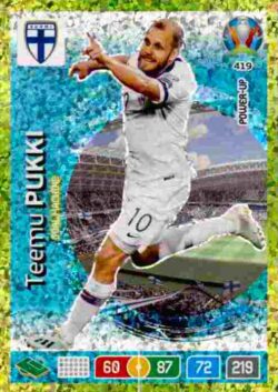 2020 Panini Euro 2020 Preview Adrenalyn XL #419 Teemu Pukki