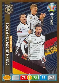 2020 Panini Euro 2020 Preview Adrenalyn XL #443 Can-Gundogan-Kroos