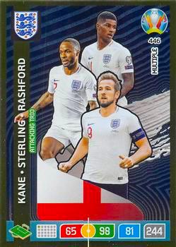 2020 Panini Euro 2020 Preview Adrenalyn XL #446 Kane-Sterling-Rashford