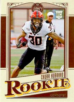 2021 Panini Legacy Football #165 Chuba Hubbard