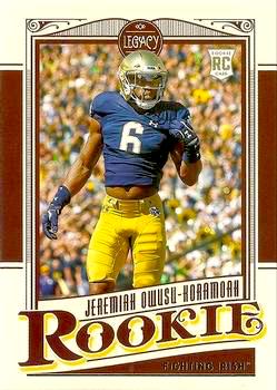 2021 Panini Legacy Football #199 Jeremiah Owusu-Koramoah