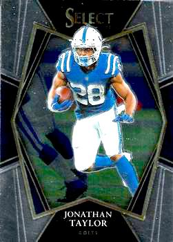 2021 Panini Select Football #116 Jonathan Taylor