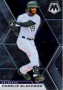 2021 Panini Mosaic Baseball #019 Charlie Blackmon