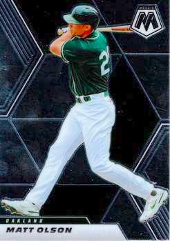 2021 Panini Mosaic Baseball #030 Matt Olson