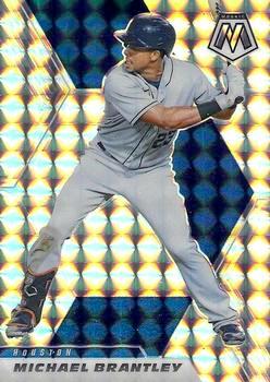 2021 Panini Mosaic Baseball #092 Mosaic Michael Brantley