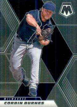 2021 Panini Mosaic Baseball #169 Corbin Burnes