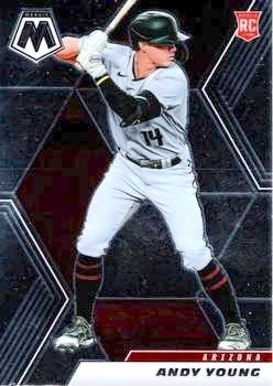 2021 Panini Mosaic Baseball #210 Andy Young