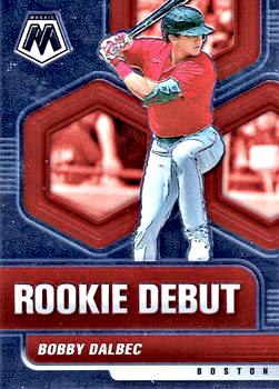 2021 Panini Mosaic Baseball #RD18 Rookie Debut Bobby Dalbec