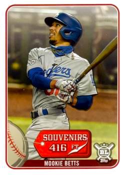 2021 Topps Big League Baseball #SO-16 Souvenirs Mookie Betts