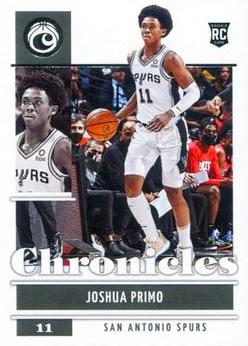 2021-22 Panini Chronicles Basketball #029 Joshua Primo