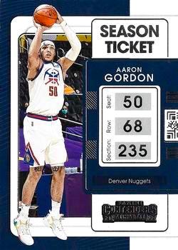 2021-22 Panini Contenders Basketball #058 Aaron Gordon