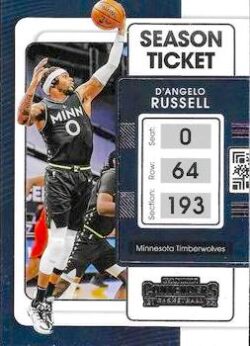 2021-22 Panini Contenders Basketball #093 Dangelo Russell