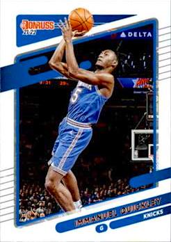 2021-22 Panini Donruss Basketball #006 Immanuel Quickley