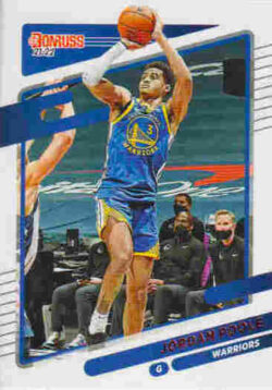 2021-22 Panini Donruss Basketball #013 Jordan Poole