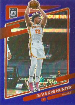 2021-22 Panini Donruss Optic Basketball #013 Purple De'Andre Hunter