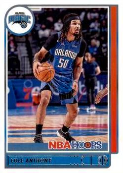 2021-22 Panini Hoops Basketball #012 Cole Anthony