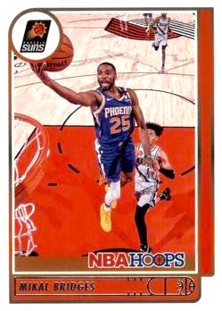 2021-22 Panini Hoops Basketball #016 Mikal Bridges