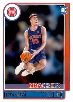 2021-22 Panini Hoops Basketball #250 Luka Garza