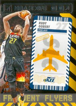 2021-22 Panini Hoops Basketball #3 Frequent Flyers Rudy Gobert