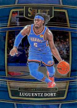 2021-22 Panini Select Basketball #002 Retail Blue Luguentz Dort