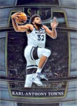 2021-22 Panini Select Basketball #010 Karl-Anthony Towns