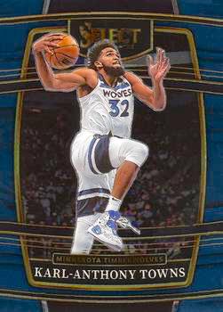 2021-22 Panini Select Basketball #010 Retail Blue Karl-Anthony Towns